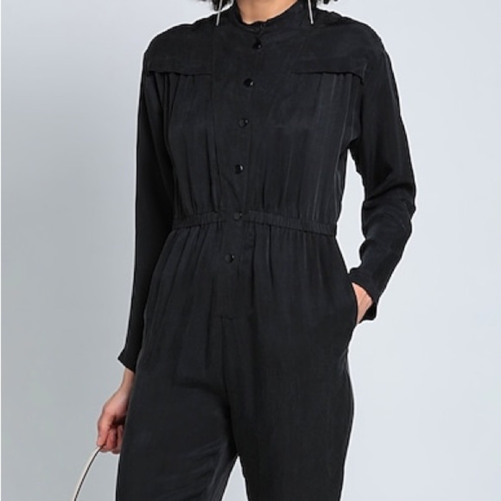 ba&sh Black Jumpsuit
